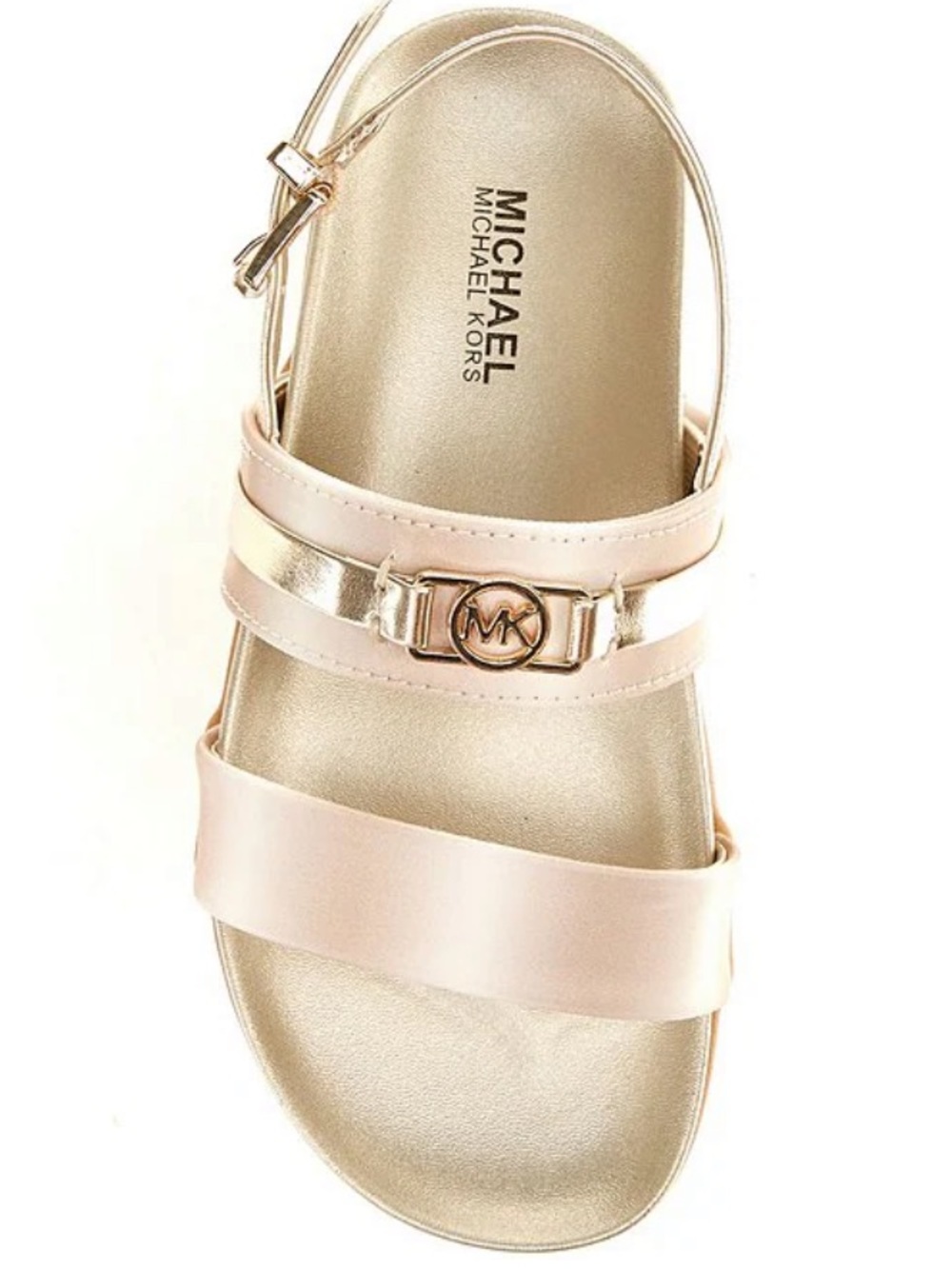 MICHAEL Michael Kors Irene Metallic Slingabck Sandals